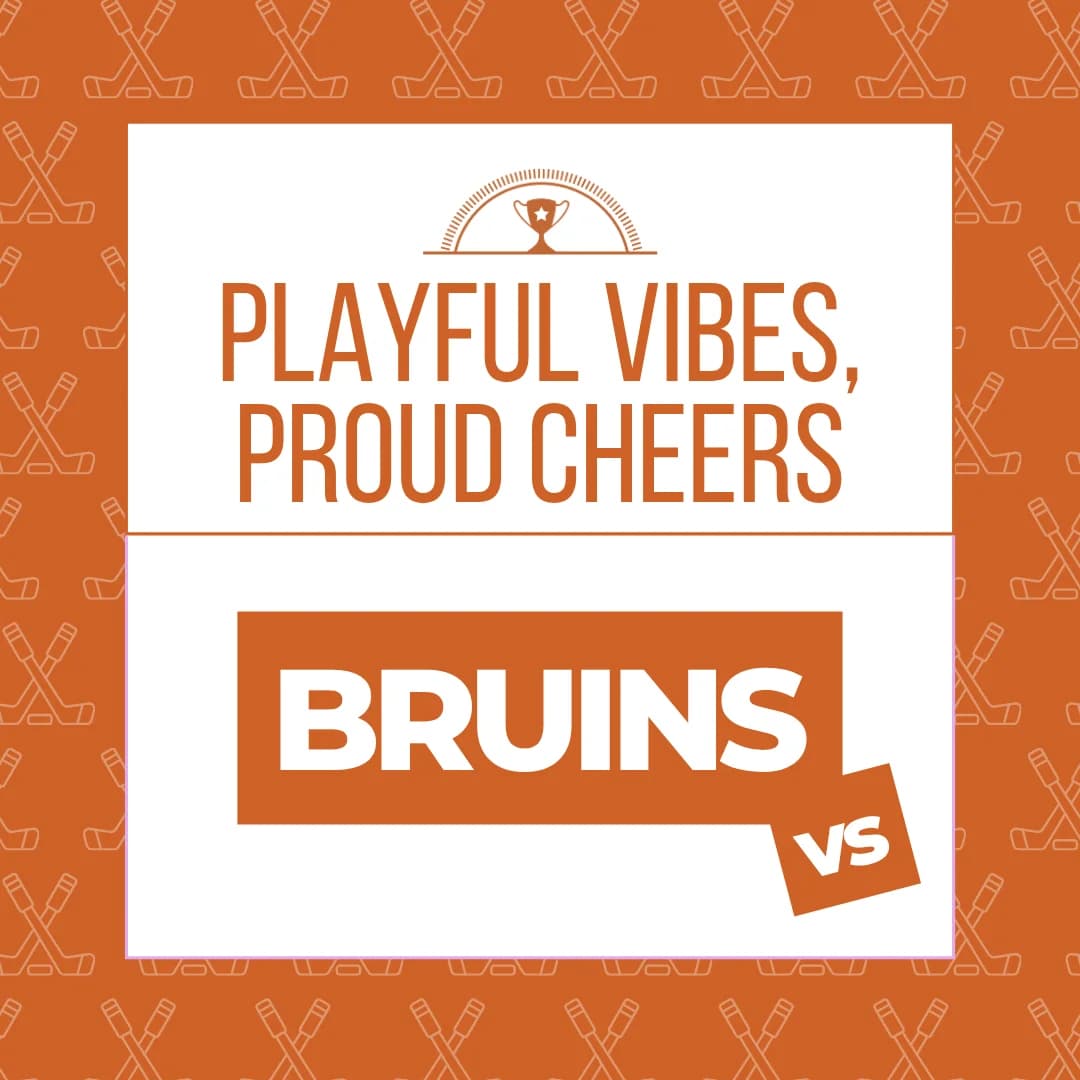 Food + Faceoffs: Bruins vs. Hurricanes