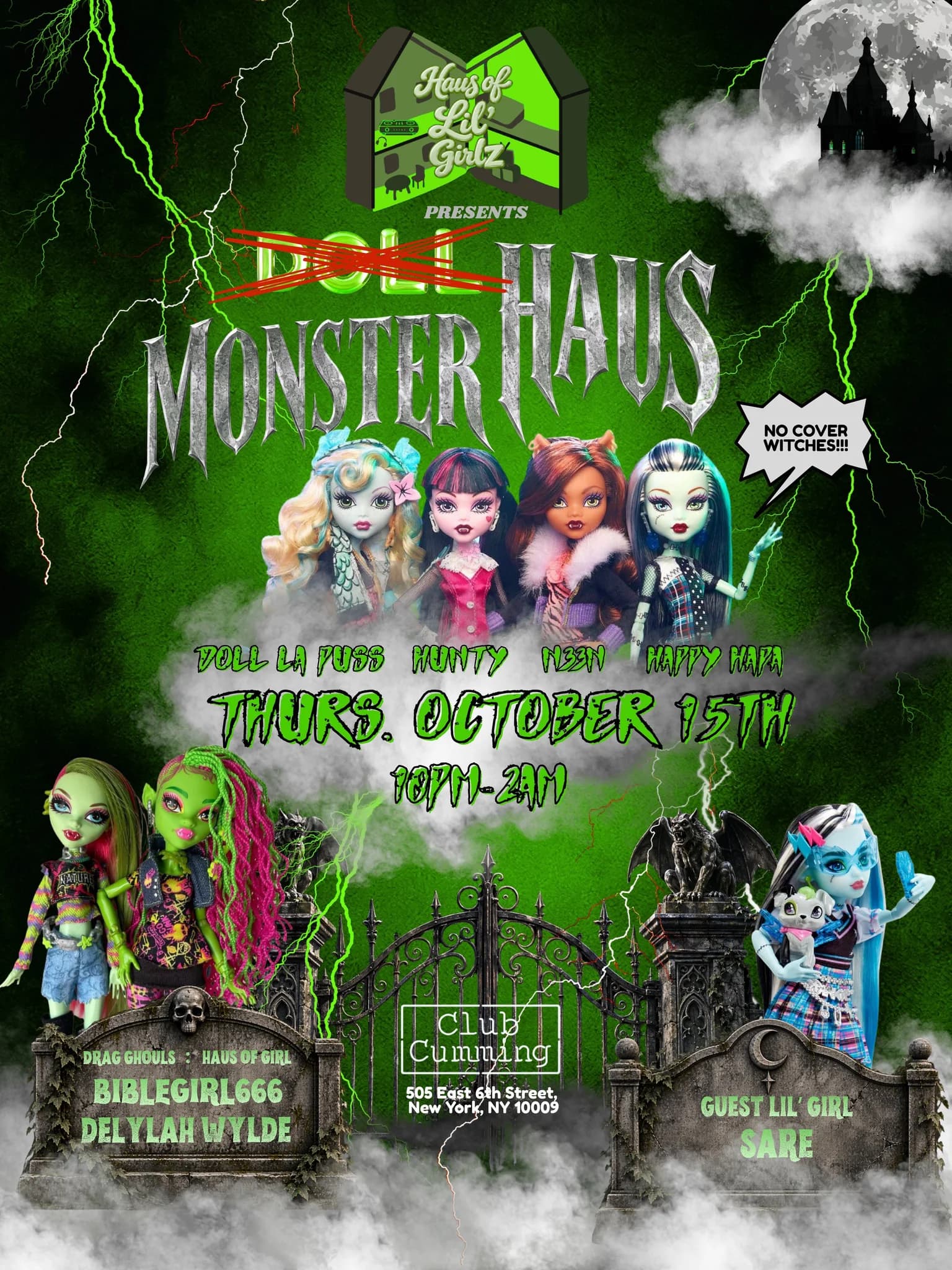 DOLL HAUS: Monster Haus with BibleGirl & Delylah Wilde