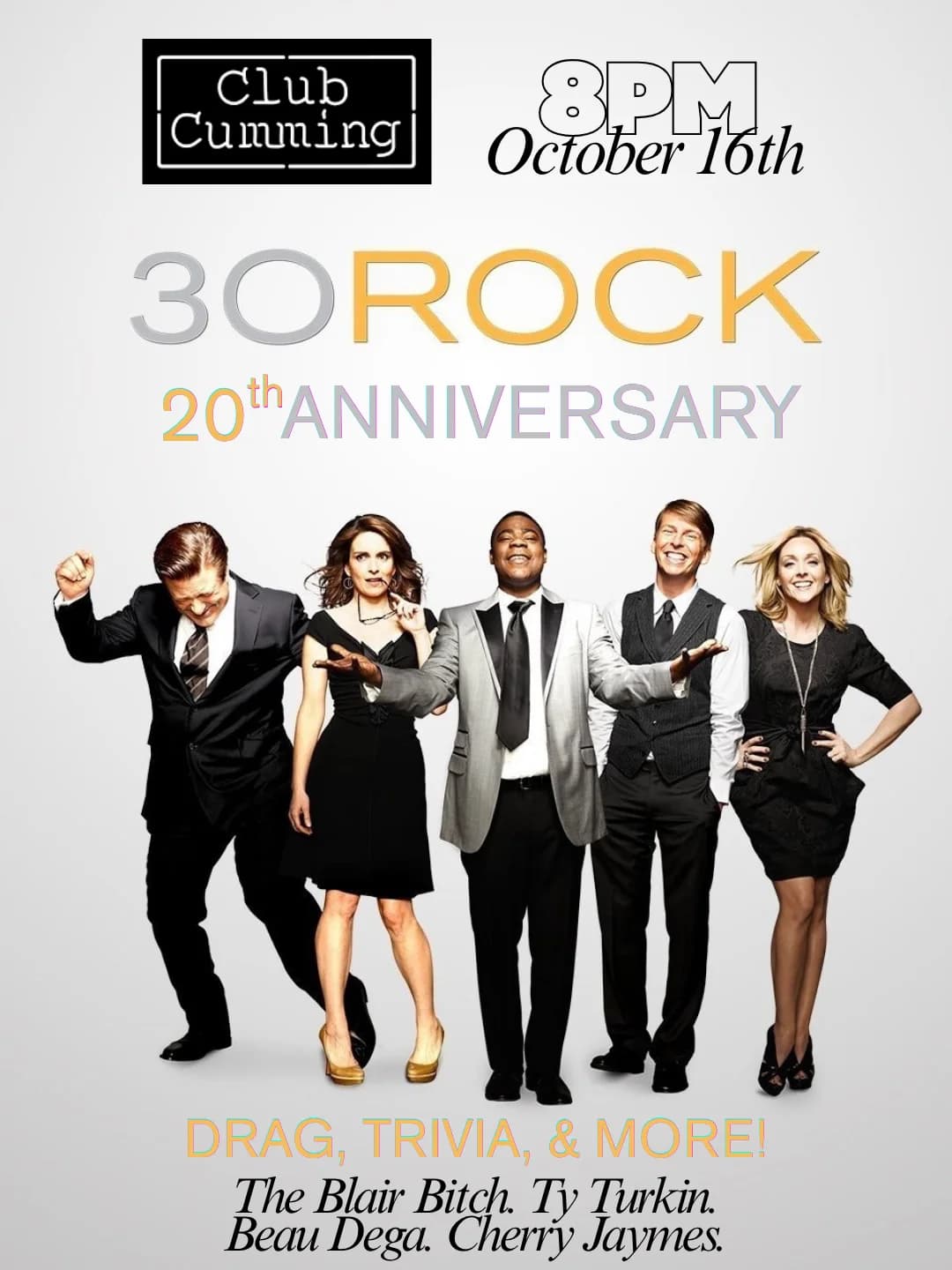 30 Rock: 20th Anniversary Drag & Variety Show