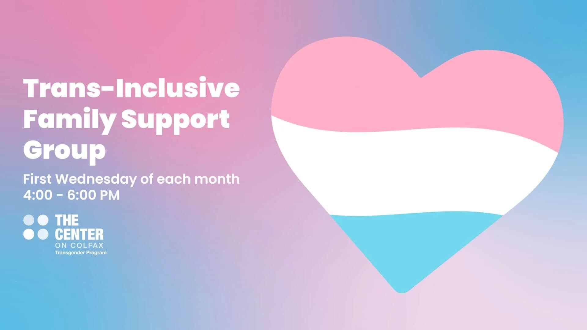 Trans Inclusive Family Support Group