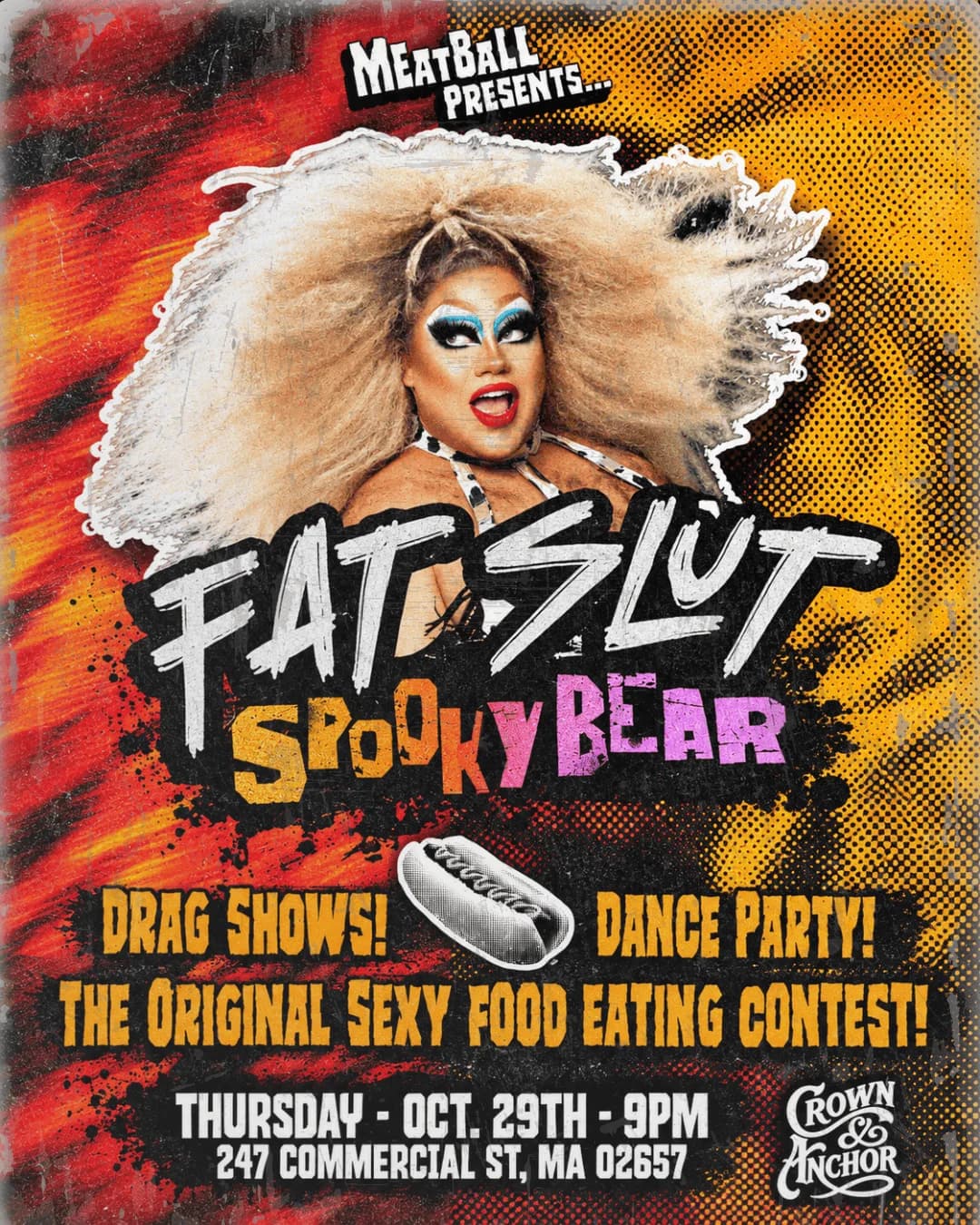 Fat Slut Spooky Bear