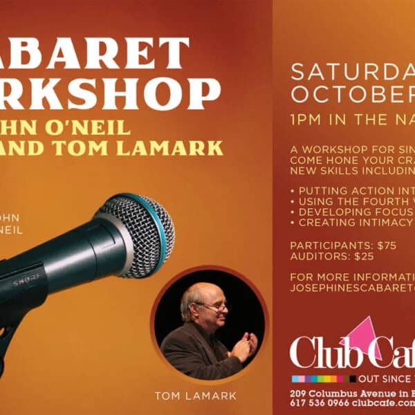 Cabaret Workshop With John O'Neil & Tom Lamark