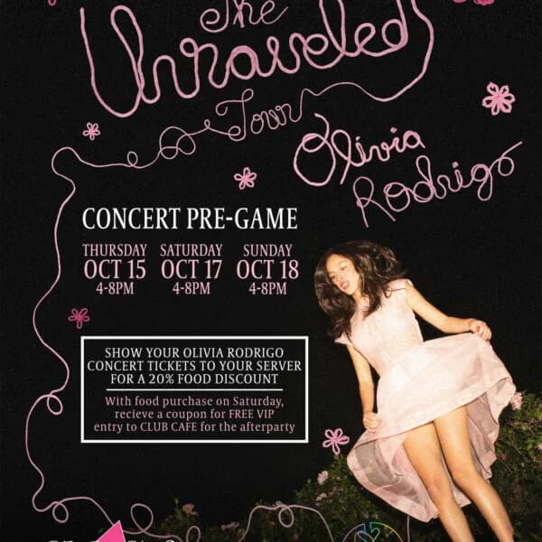 Olivia Rodrigo Concert Pre Party