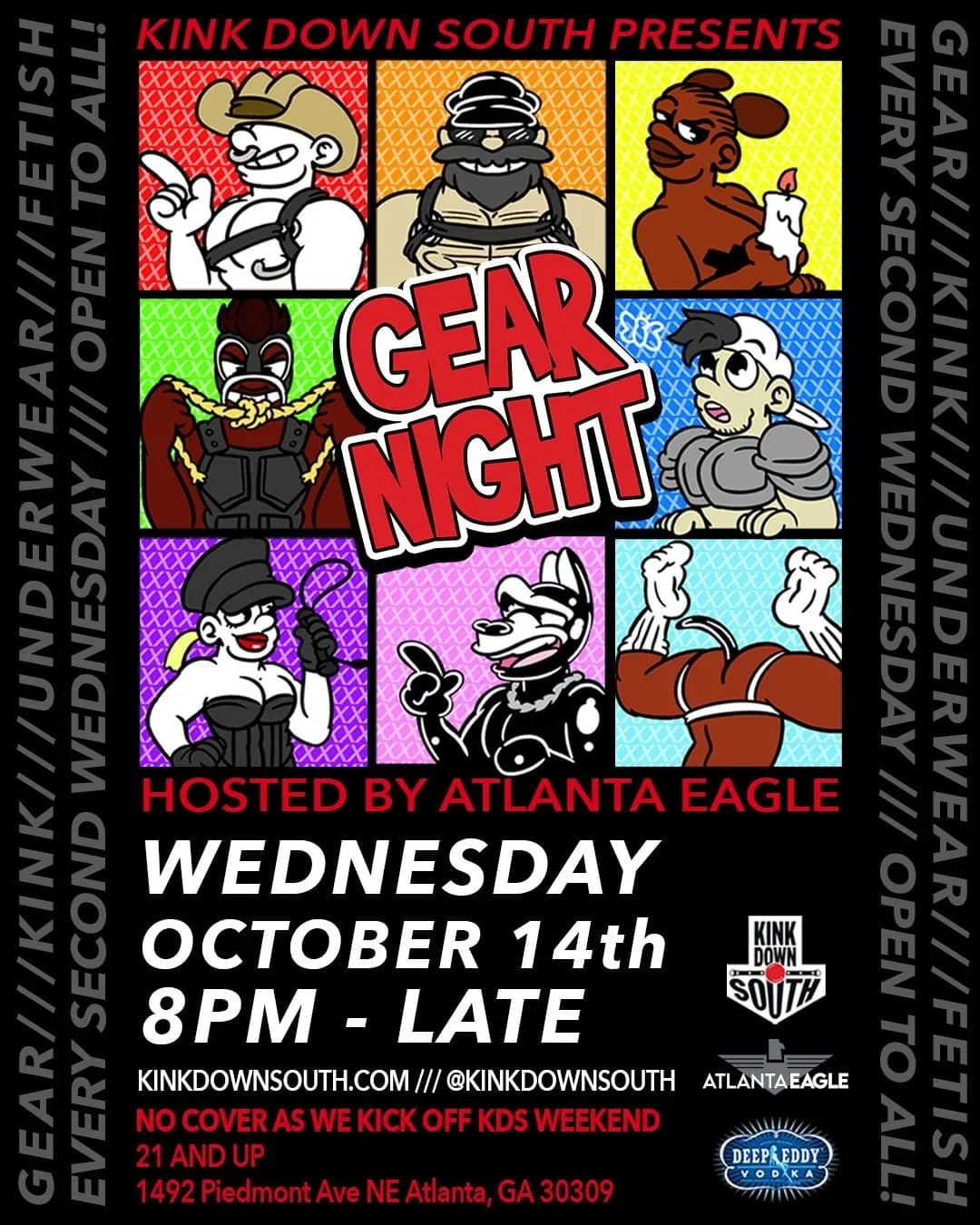 ⚙️ Kink Down South Presents: Gear Night ⚙️