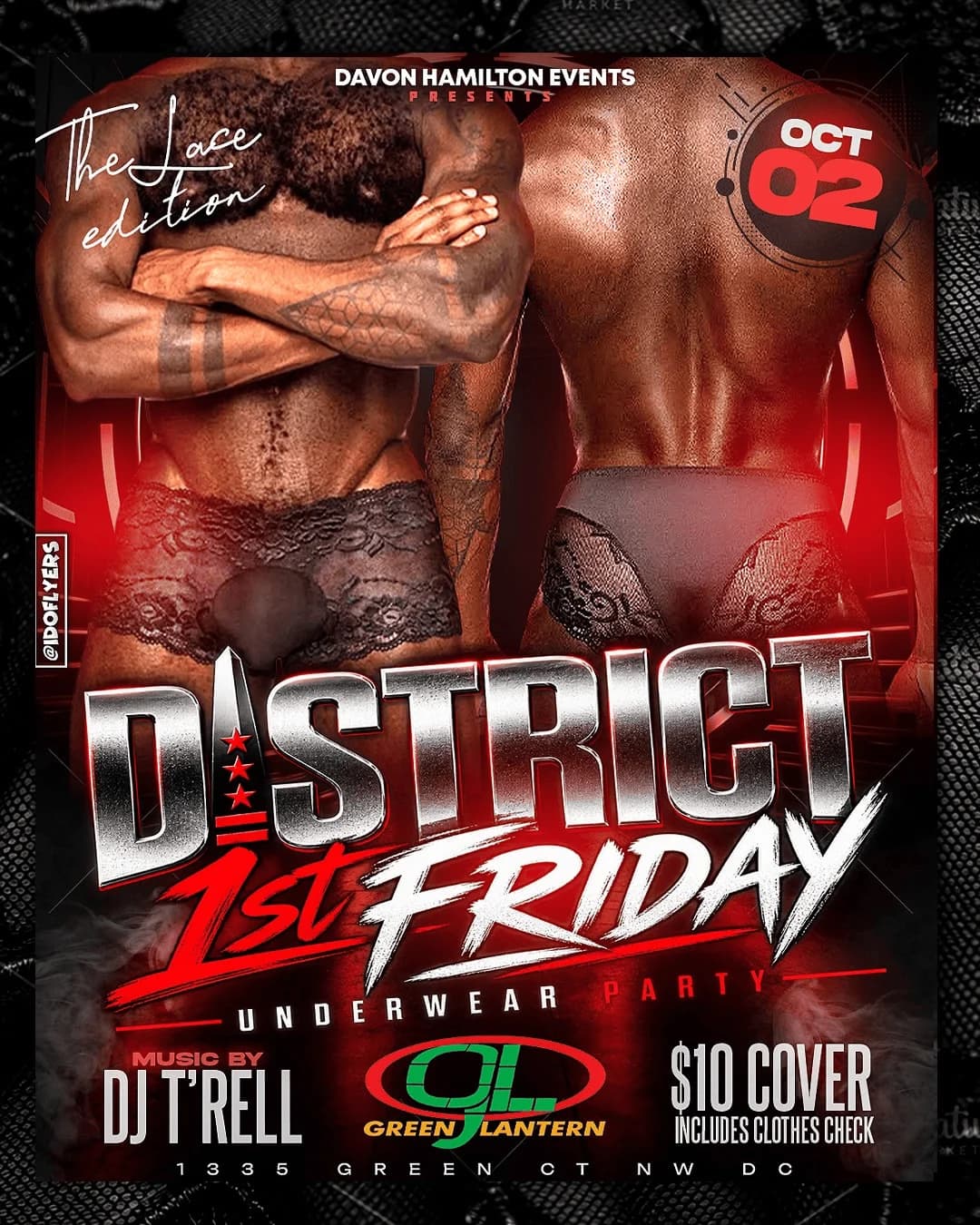 District 1st Friday Underwear Party