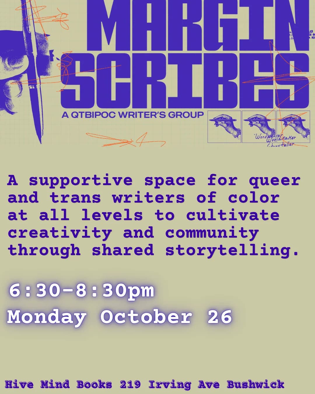 Margin Scribes: A QTBIPOC Writers' Collective