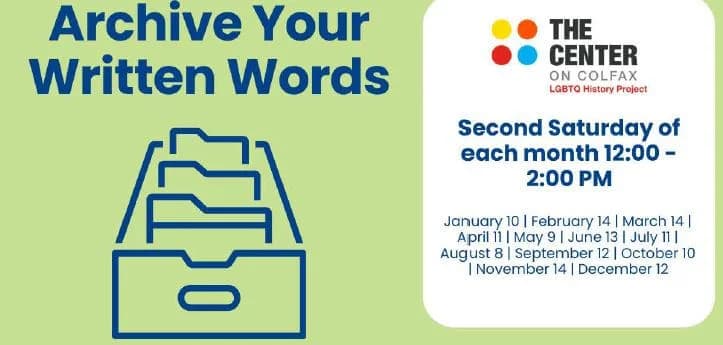 LGBTQ History Project: Archive Your Written Words