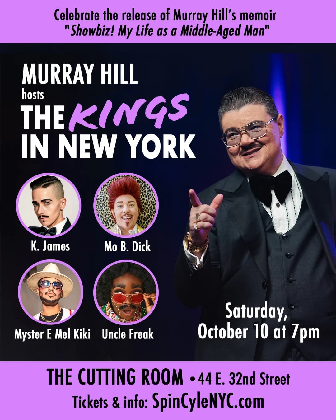 Off Site: Murray Hill at Broadway Comedy Club with Showbiz!