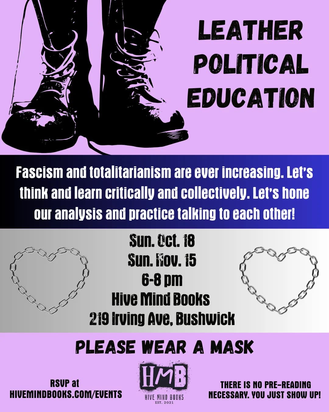 Leather Political Education Reading Series