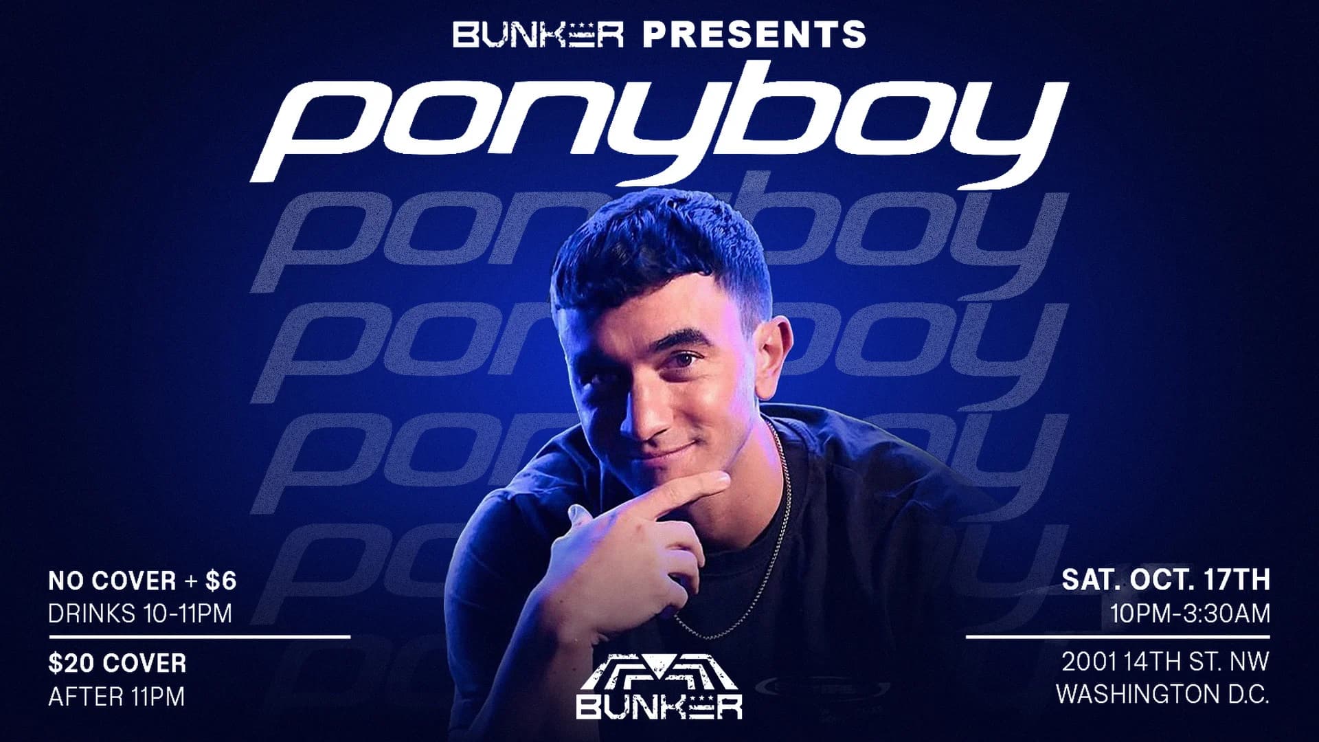 Ponyboy at Bunker: Official Debut