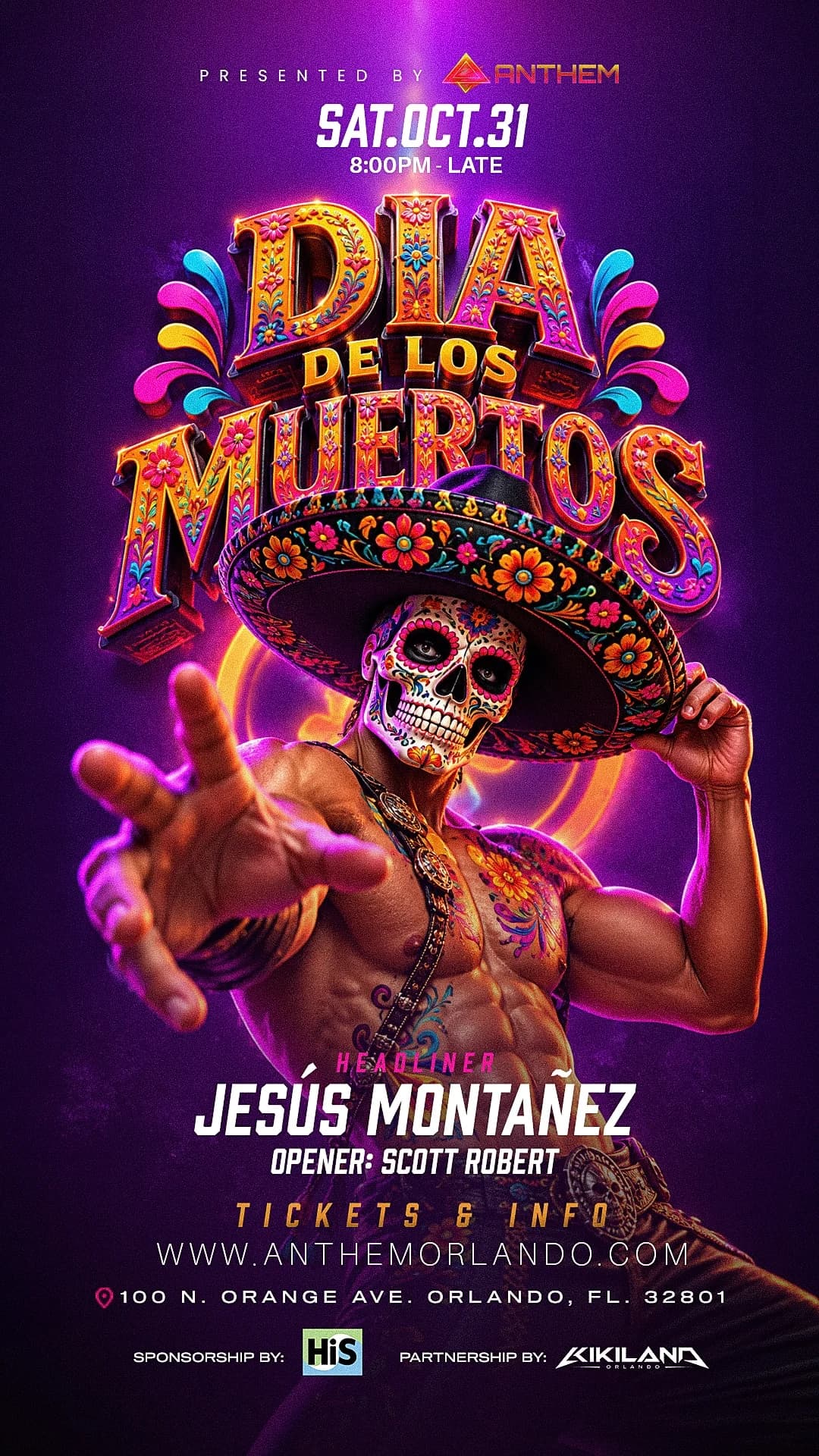 Día de los Muertos: Halloween Night with Jesús Montañez
