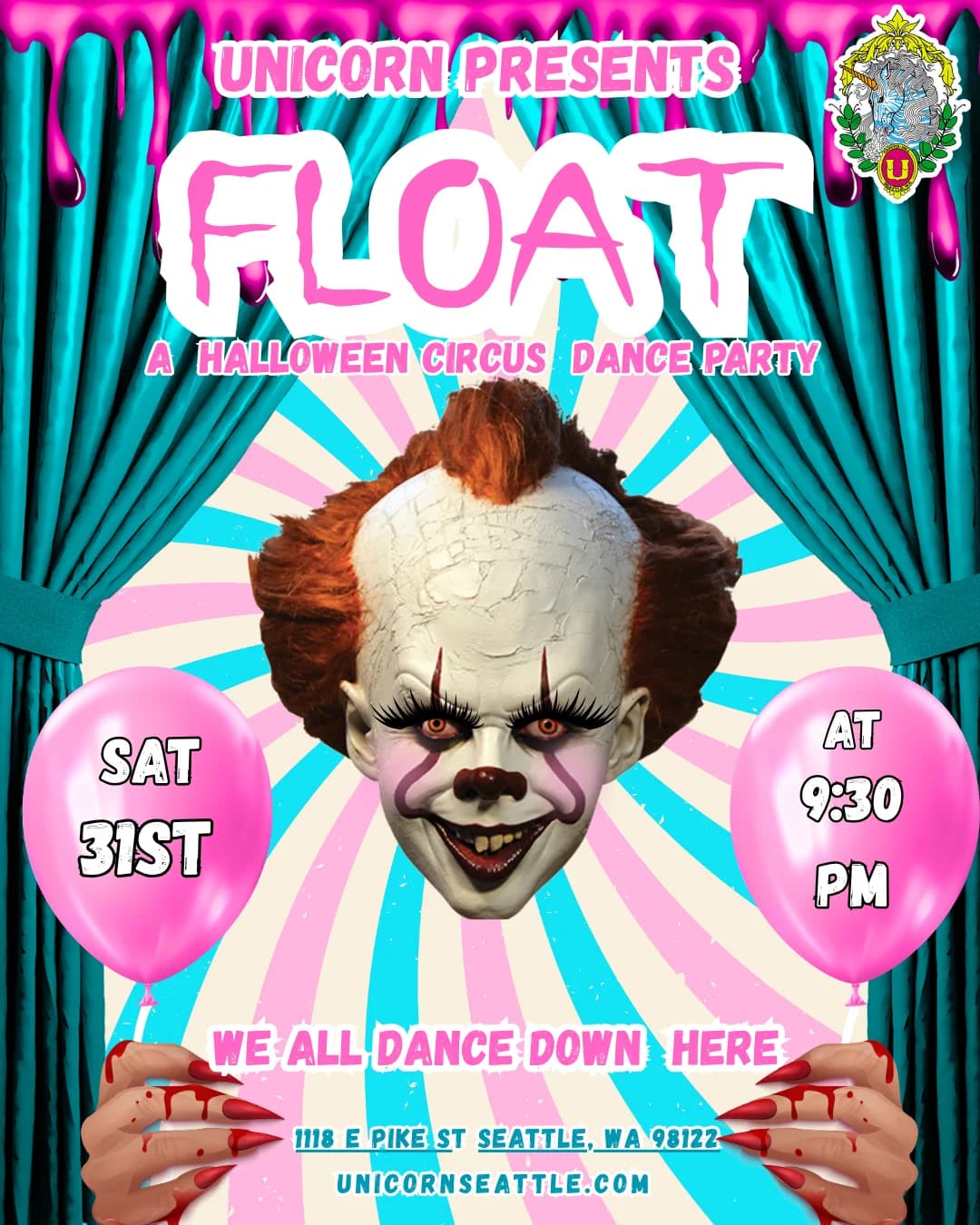 Float: A Halloween Circus Dance Party