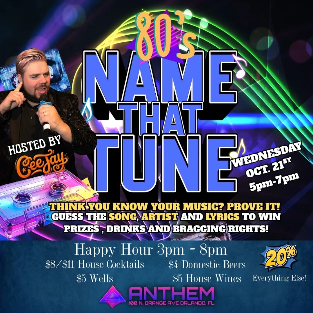 80's Name That Tune with CeeJay