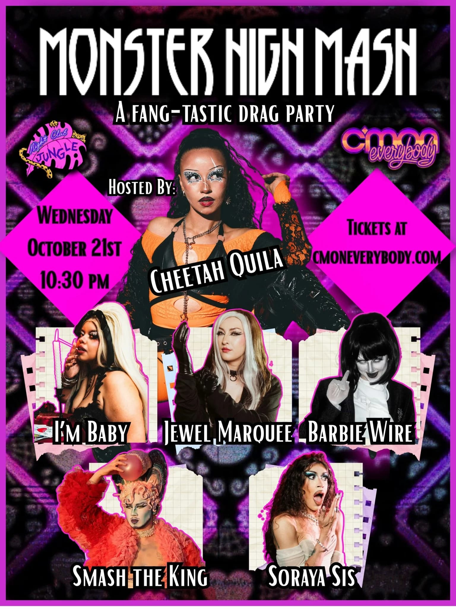 The Monster High Mash: A Monster High Drag Party