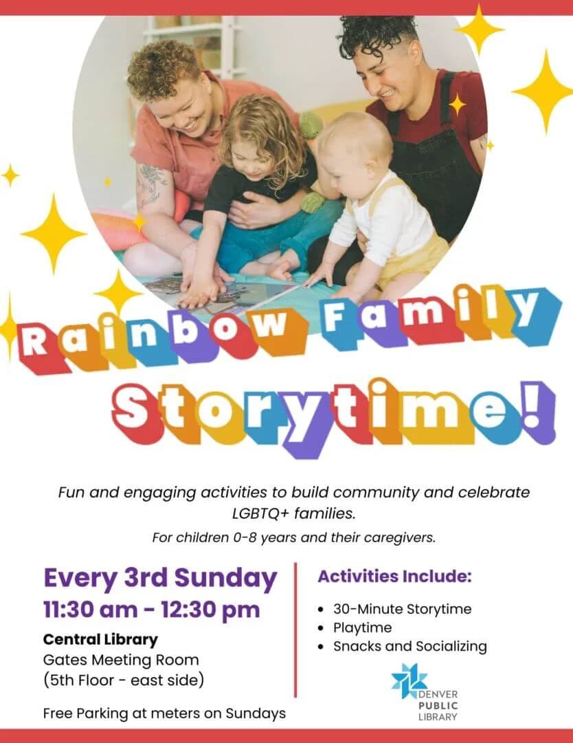 Rainbow Family Storytime at the Denver Public Library
