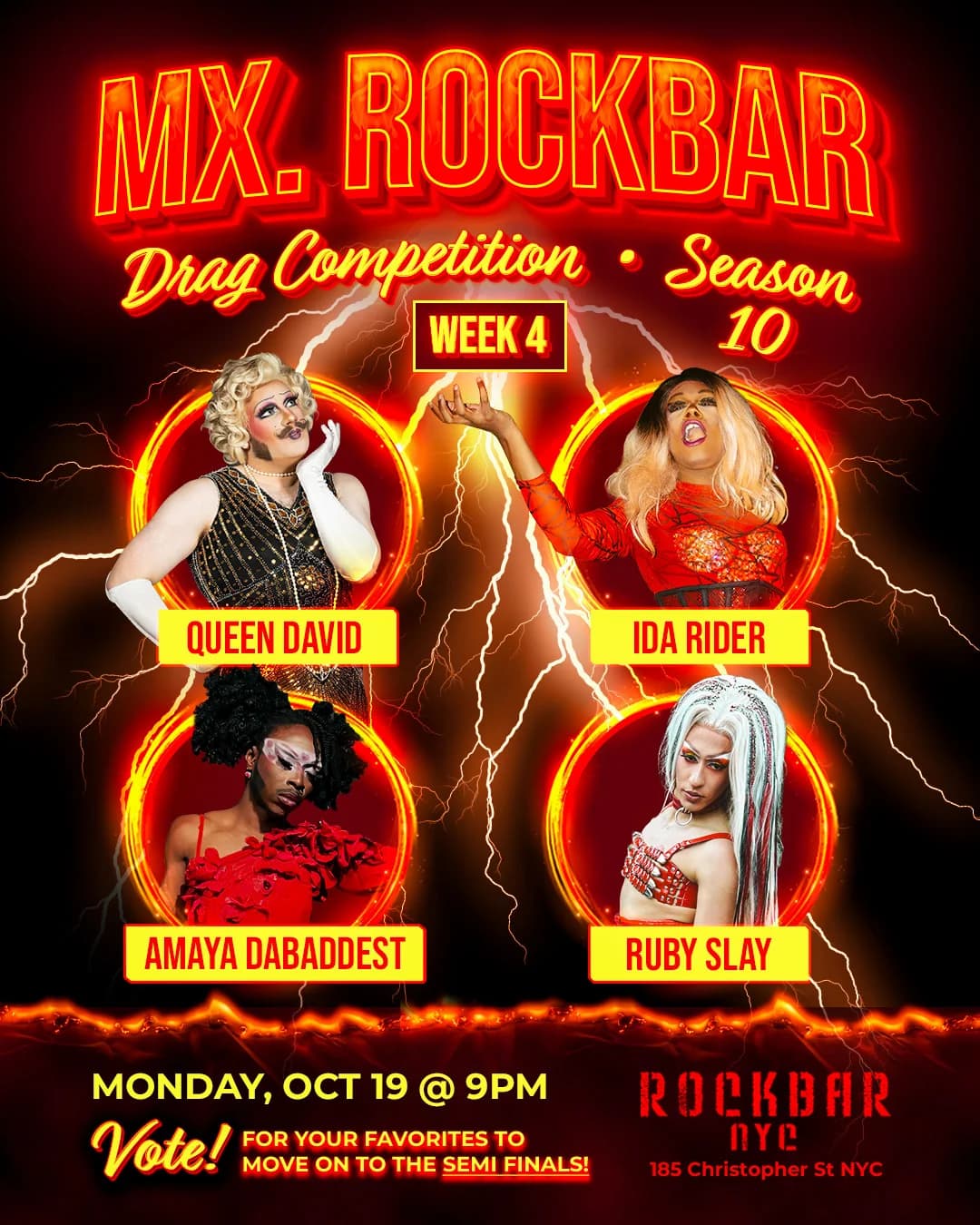 Mx. Rockbar: Season 10 Week 4