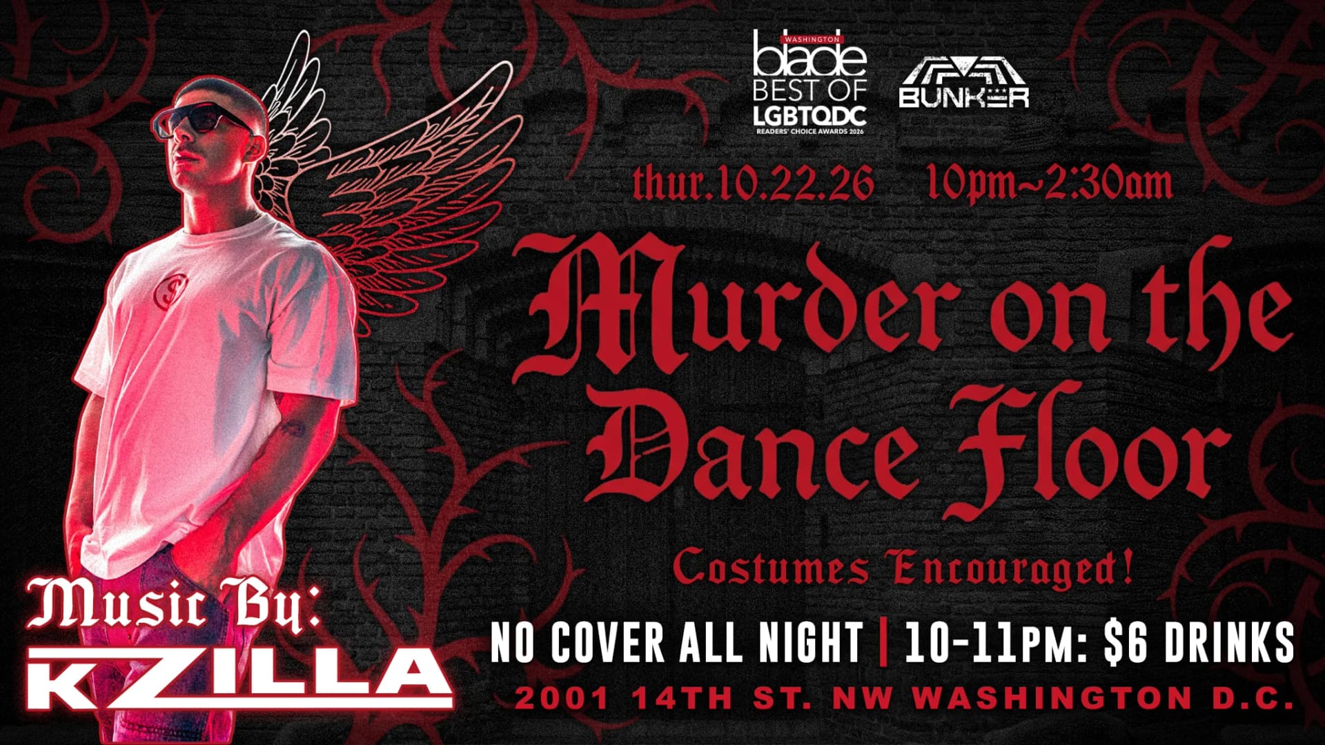 Murder on the Dance Floor with Kzilla