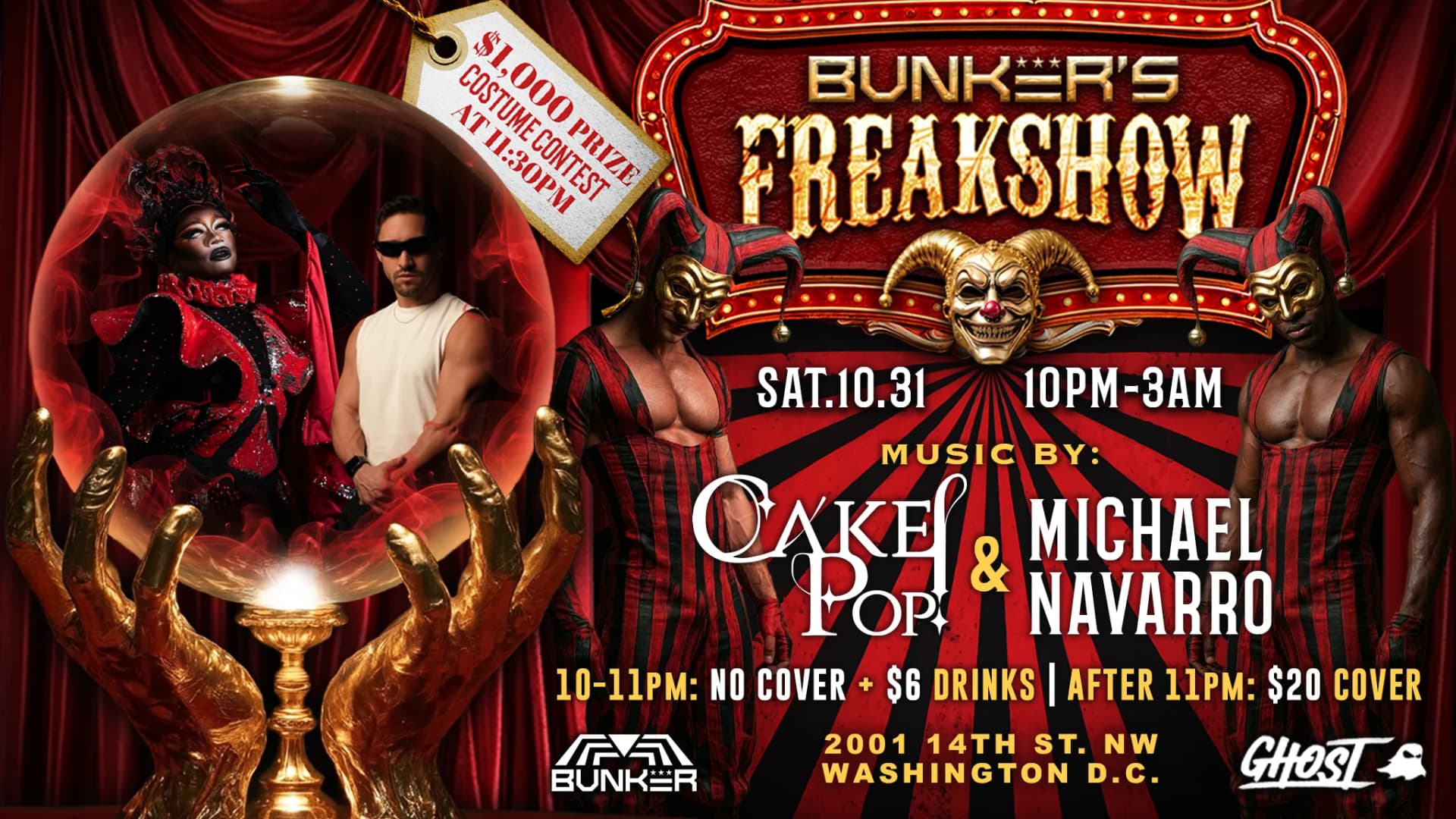 Bunker's Freak Show with Cake Pop! & Michael Navarro