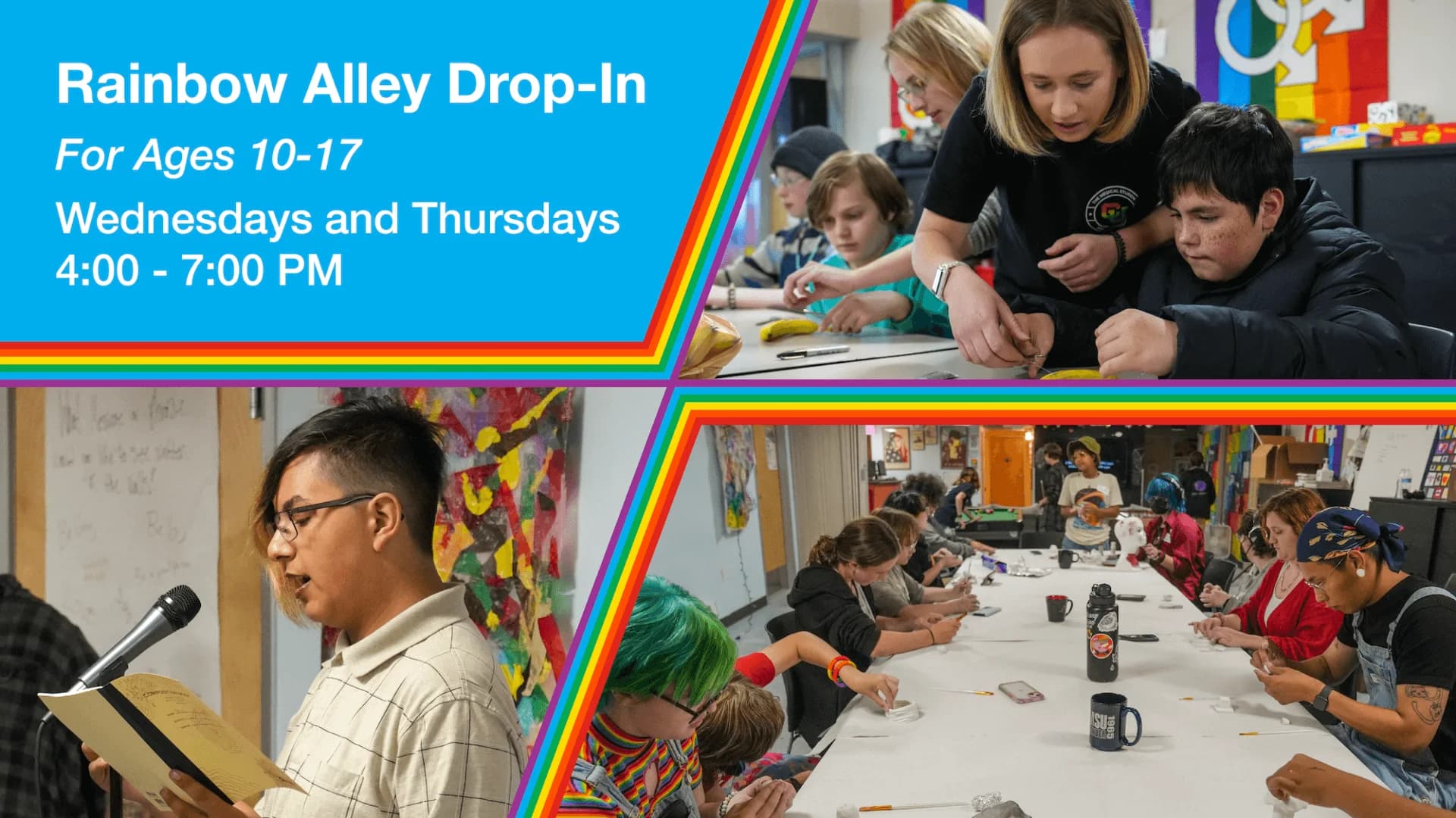 Rainbow Alley Drop In