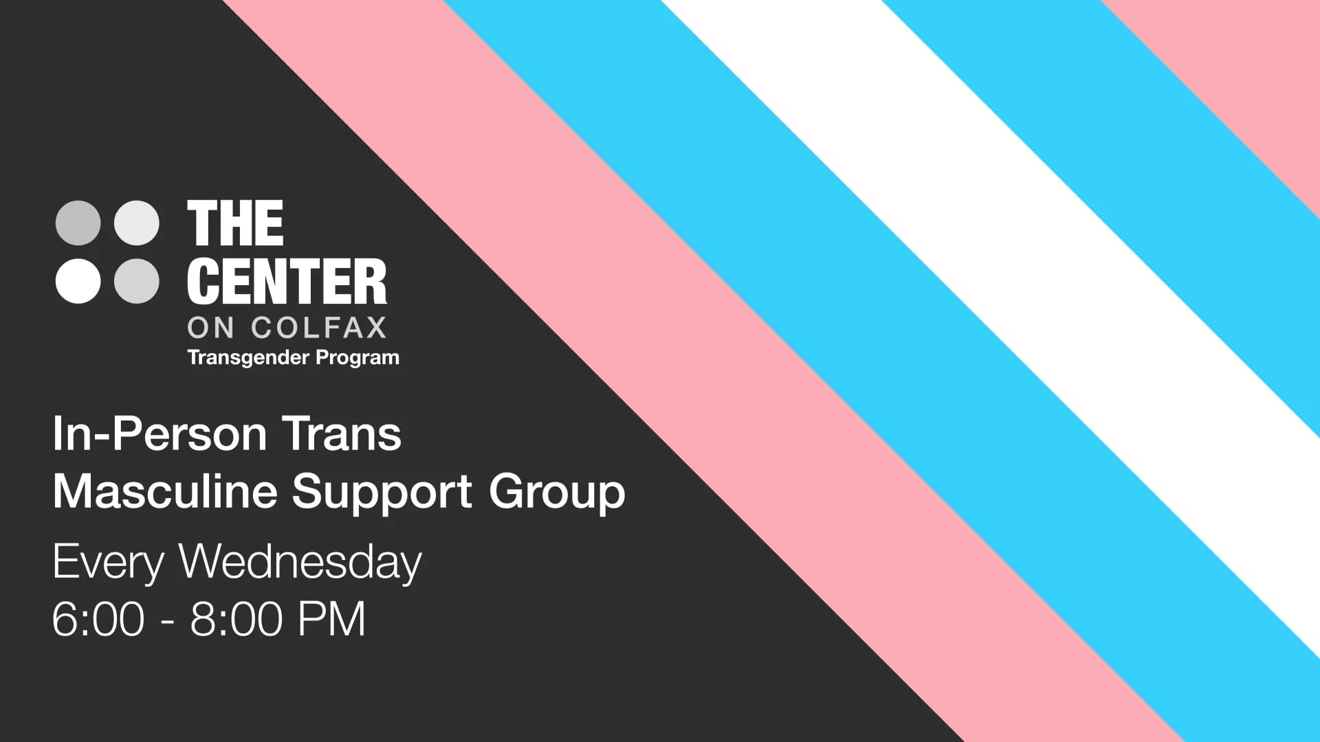 In Person Trans Masc Support Group