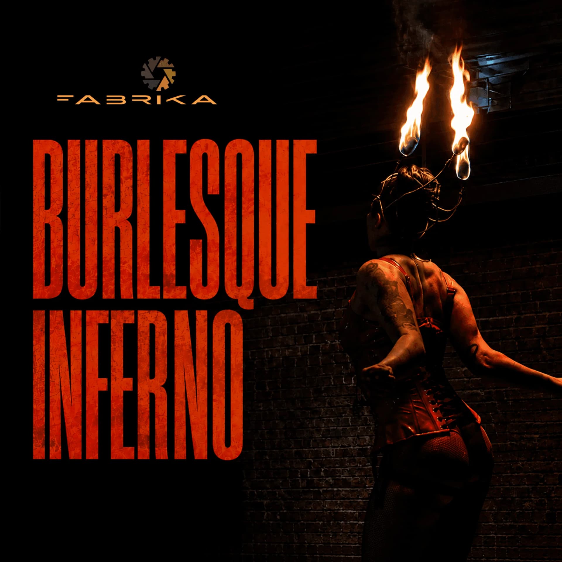 Burlesque Inferno: Fiery Spectacle