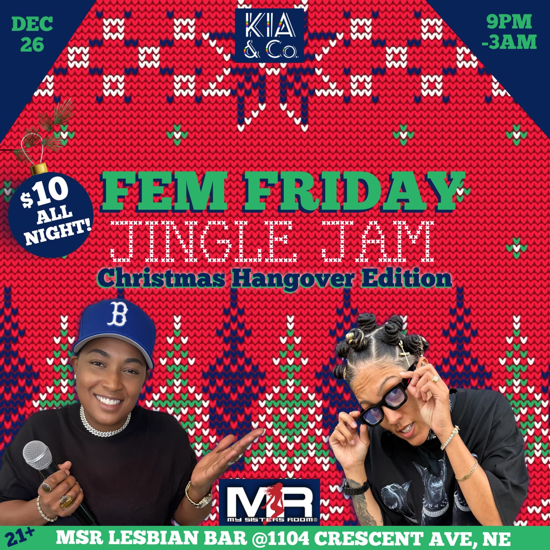 FEMME FRIDAY W/ KIA COMEDY