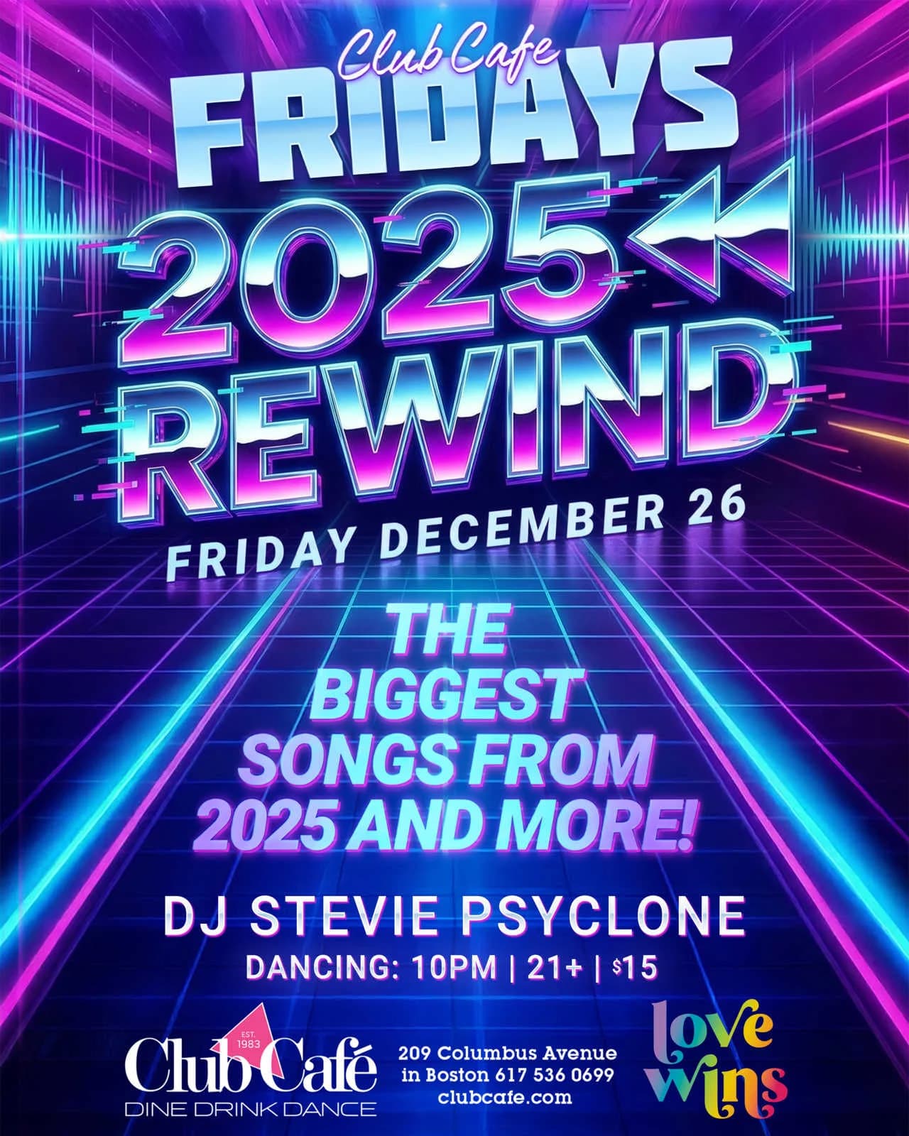 Club Café Fridays – 2025 Rewind