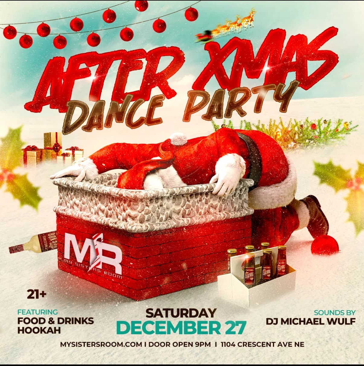 Xmas after party Saturday 12/27
