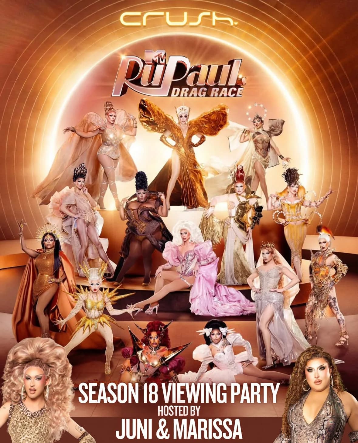 RuPaul's Drag Race Season 18 Viewing Party